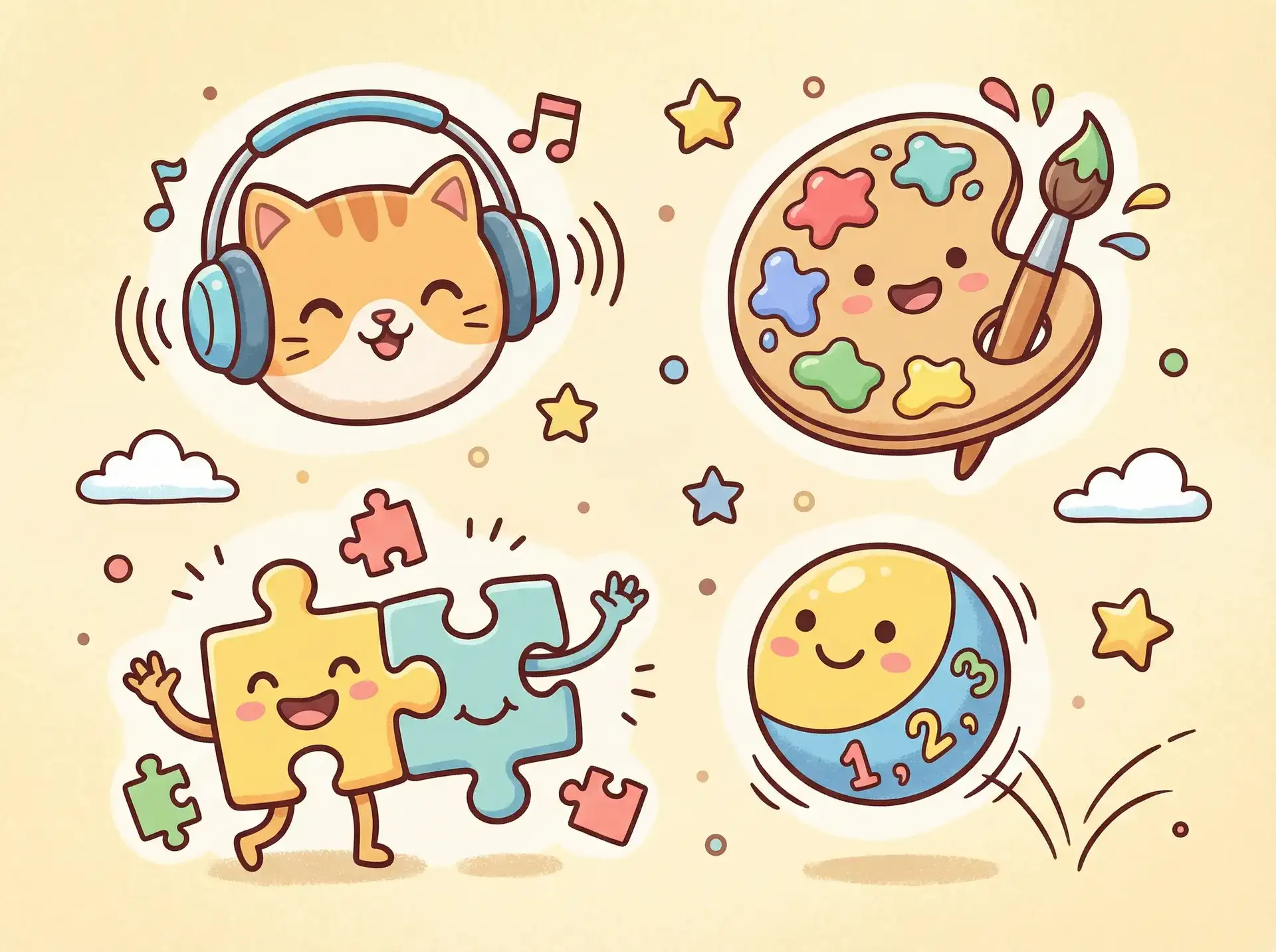 小朋友的手工作品 - 性爱影片 益智创作